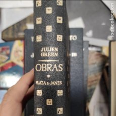 Libros de segunda mano: JULIEN GREEN - OBRAS - PLAZA Y JANES -