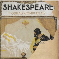 Libros de segunda mano: SHAKESPEARE - OBRAS COMPLETAS - TOMO II: OTELO, EL MORO DE VENECIA - EDITORIAL PROMETEO