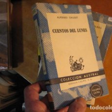 Libros de segunda mano: CUENTOS DEL LUNES, ALFONSO DAUDET, AUSTRAL