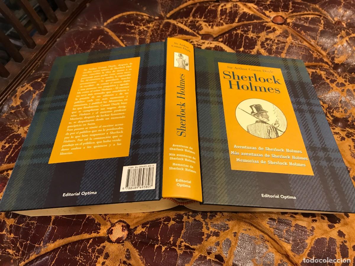 Libros de segunda mano: CONAN DOYLE. SHERLOCK HOLMES. ED. OPTIMA, 2000. - Foto 1