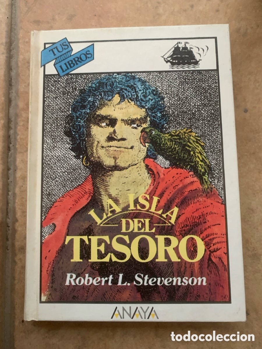Libros de segunda mano: Libro La Isla del Tesoro. Anaya. R.L. Stevenson - Foto 1