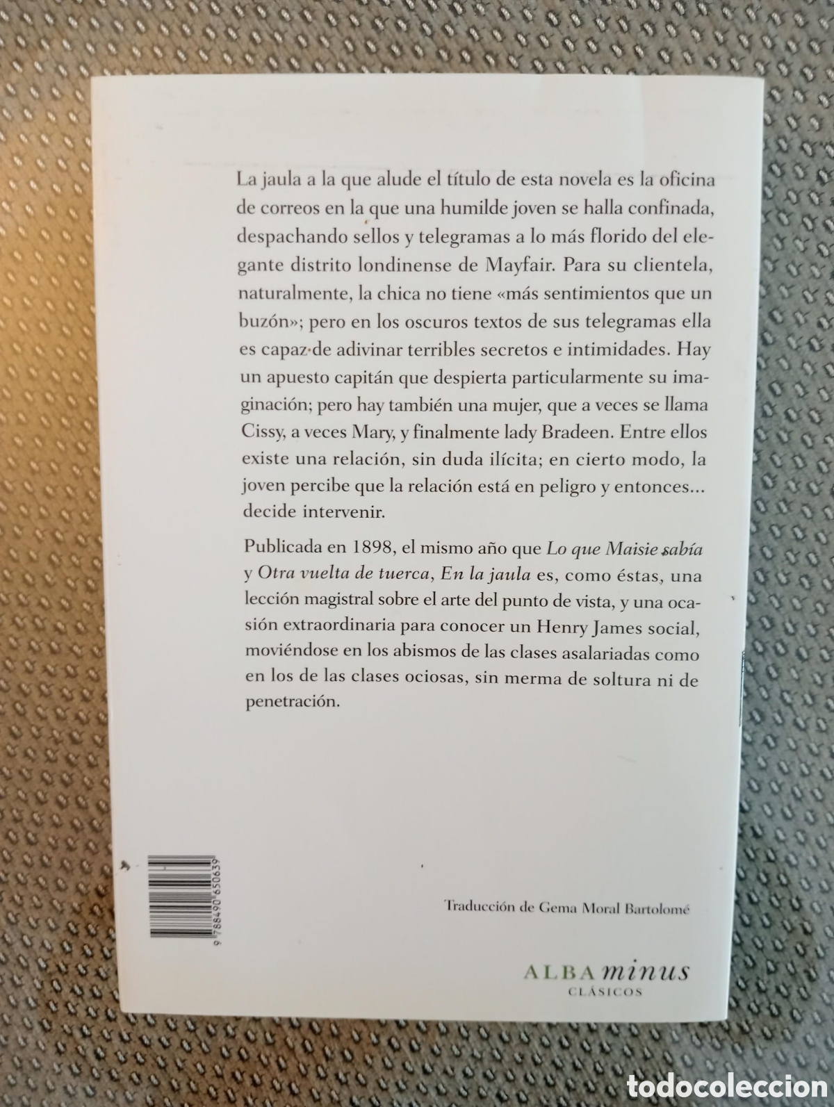 Libros de segunda mano: EN LA JAULA / HENRY JAMES - Foto 3
