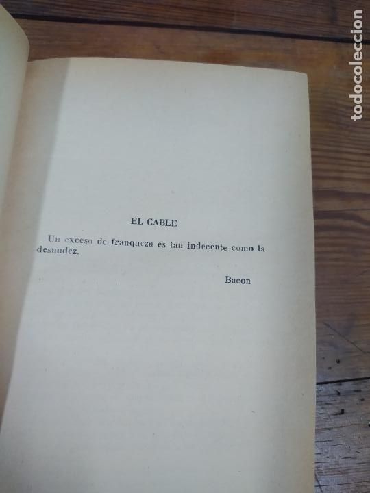 Libros de segunda mano: El cable. Stefan Keller. L.32205 - Foto 4