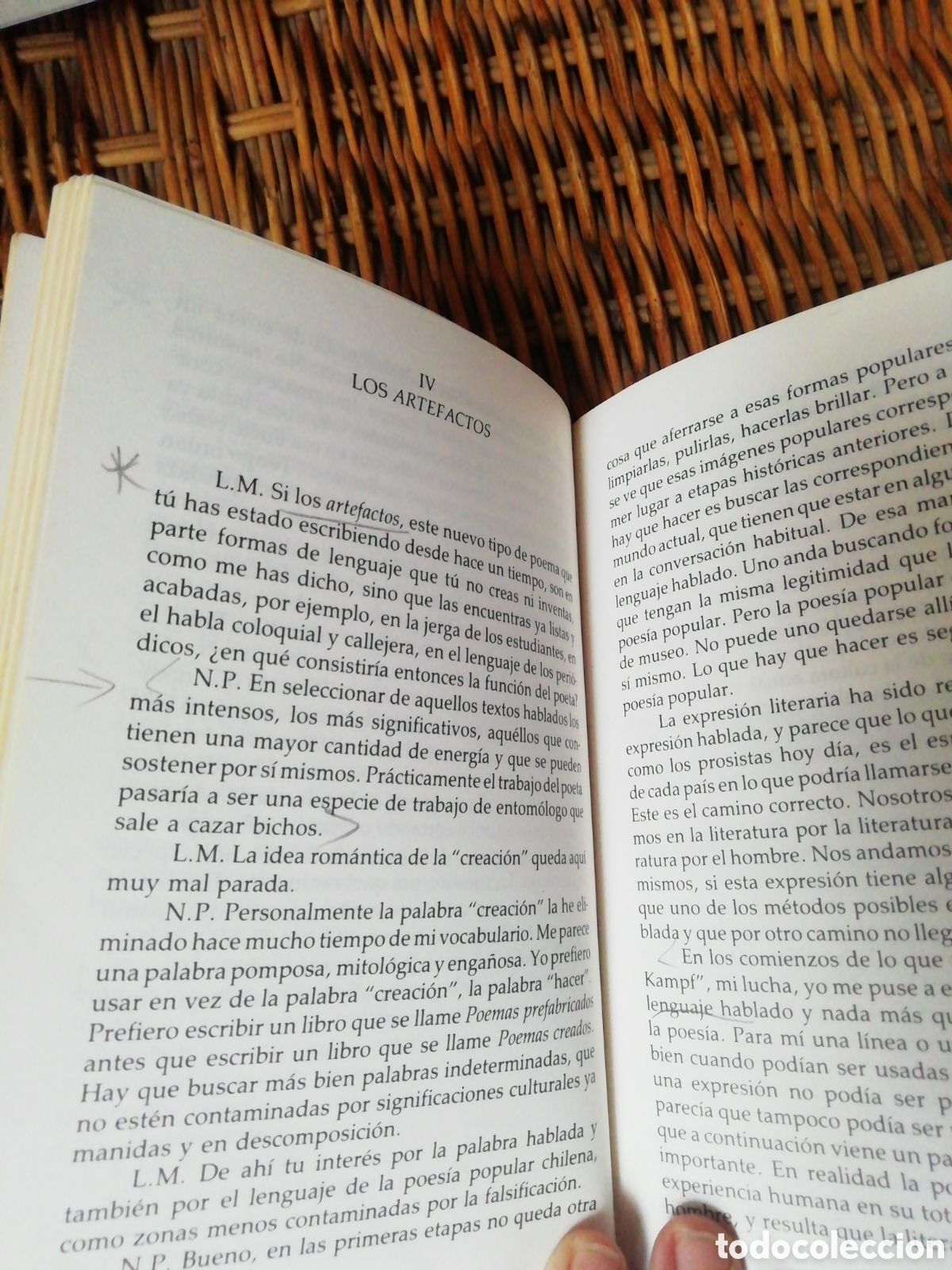 Libros de segunda mano: Conversaciones con Nicanor Parra - Foto 3