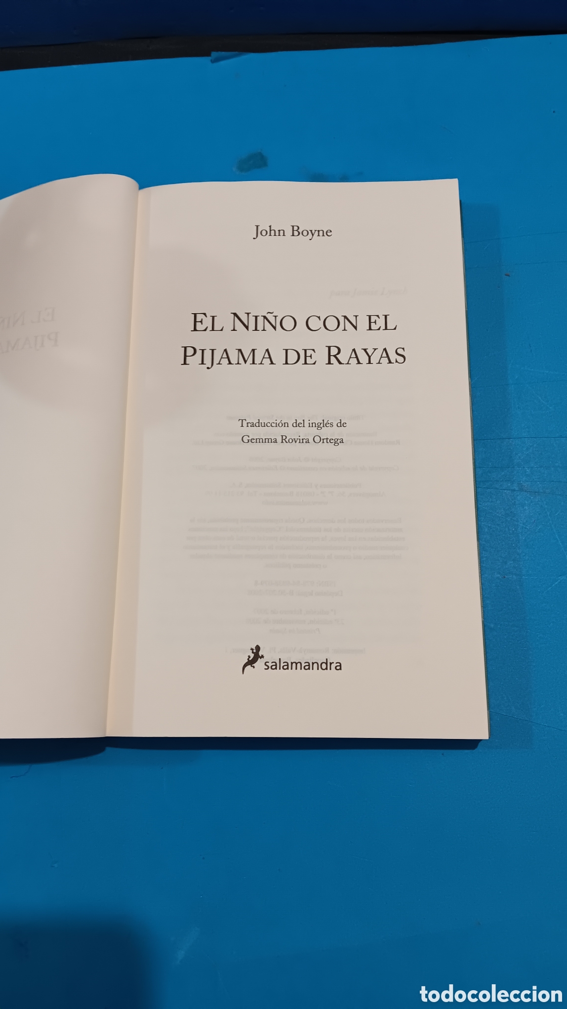 libro-el niño con el pijama de rayas-john boyne - Compra venta en  todocoleccion