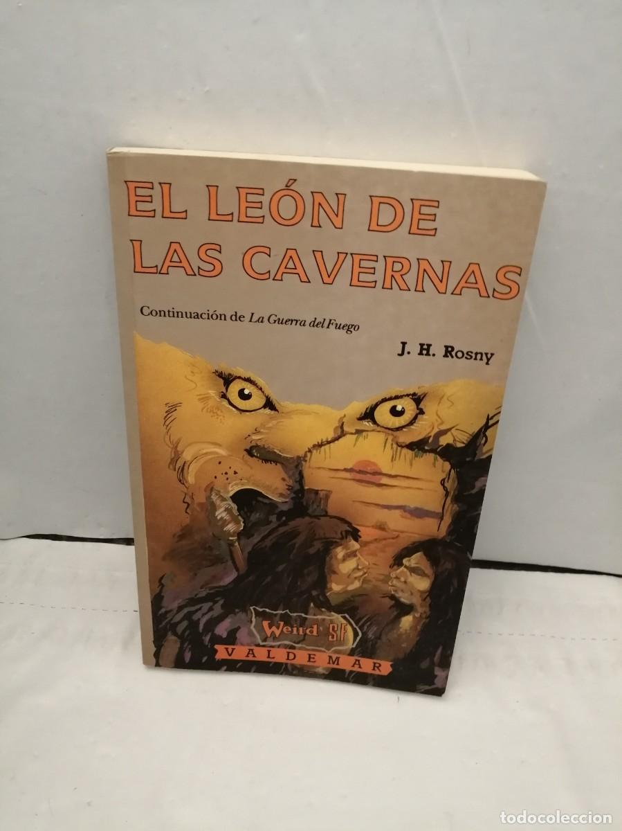 Libros de segunda mano: El le&oacute;n de las cavernas (Primera edici&oacute;n) - Foto 1