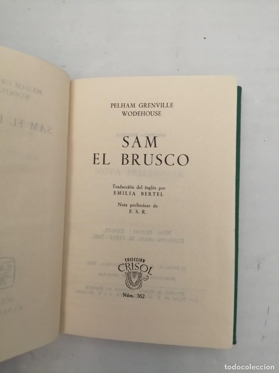 Libros de segunda mano: Sam el Brusco (Crisol retapado) - Foto 3