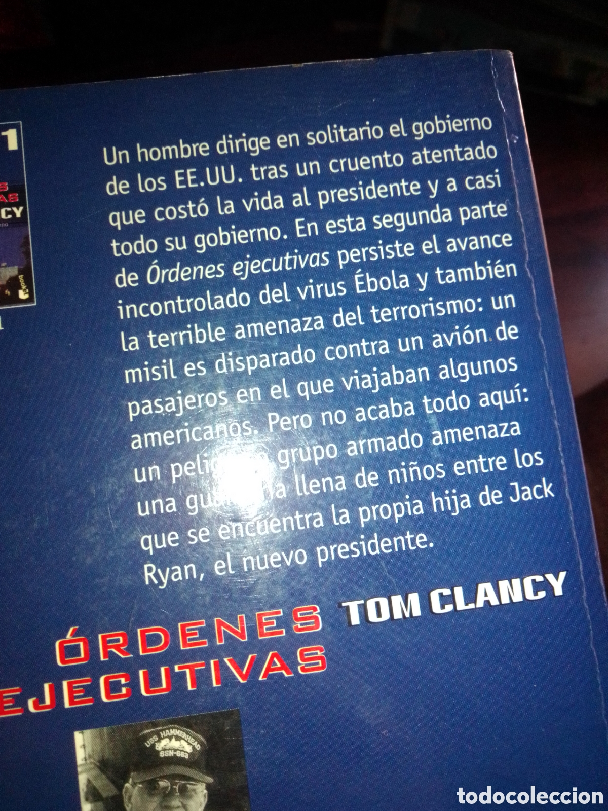 Libros de segunda mano: Ordenes ejecutivas 1 2 3 Tom Clancy - Foto 3