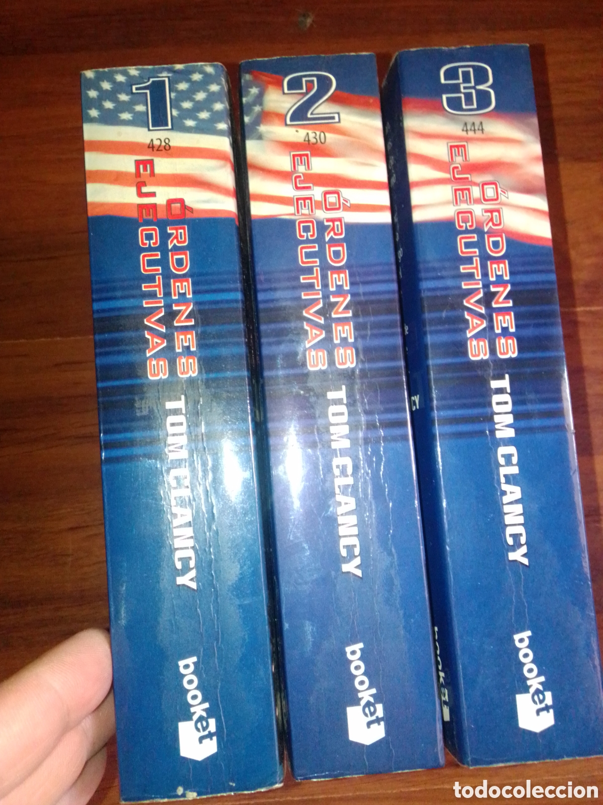 Libros de segunda mano: Ordenes ejecutivas 1 2 3 Tom Clancy - Foto 5