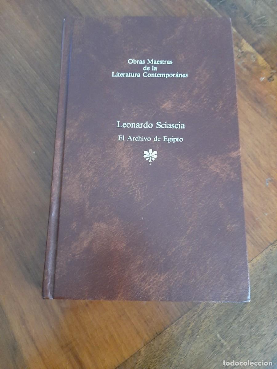 Libros de segunda mano: EL ARCHIVO DE EGIPTO. LEONARDO SCIASCIA. - Foto 2