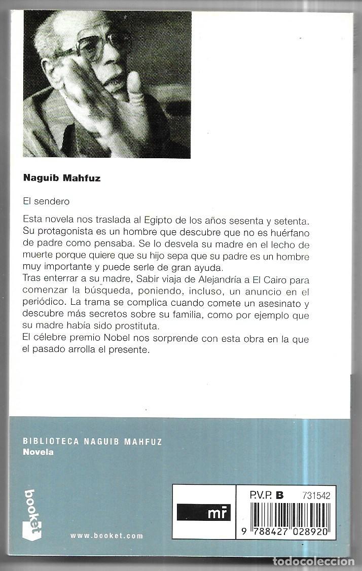 Libros de segunda mano: Naguib Mahfuz . El sendero - Foto 2