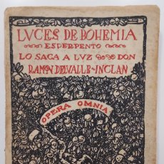 Libros de segunda mano: LUCES DE BOHEMIA. RAMON DEL VALLE-INCLAN. EDITORIAL RUA NUEVA, 1944