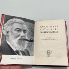 Libros de segunda mano: CUENTISTAS CATALANES CONTEMPORÁNEOS. AGUILAR CRISOL 63. 2 EDICIÓN 1959