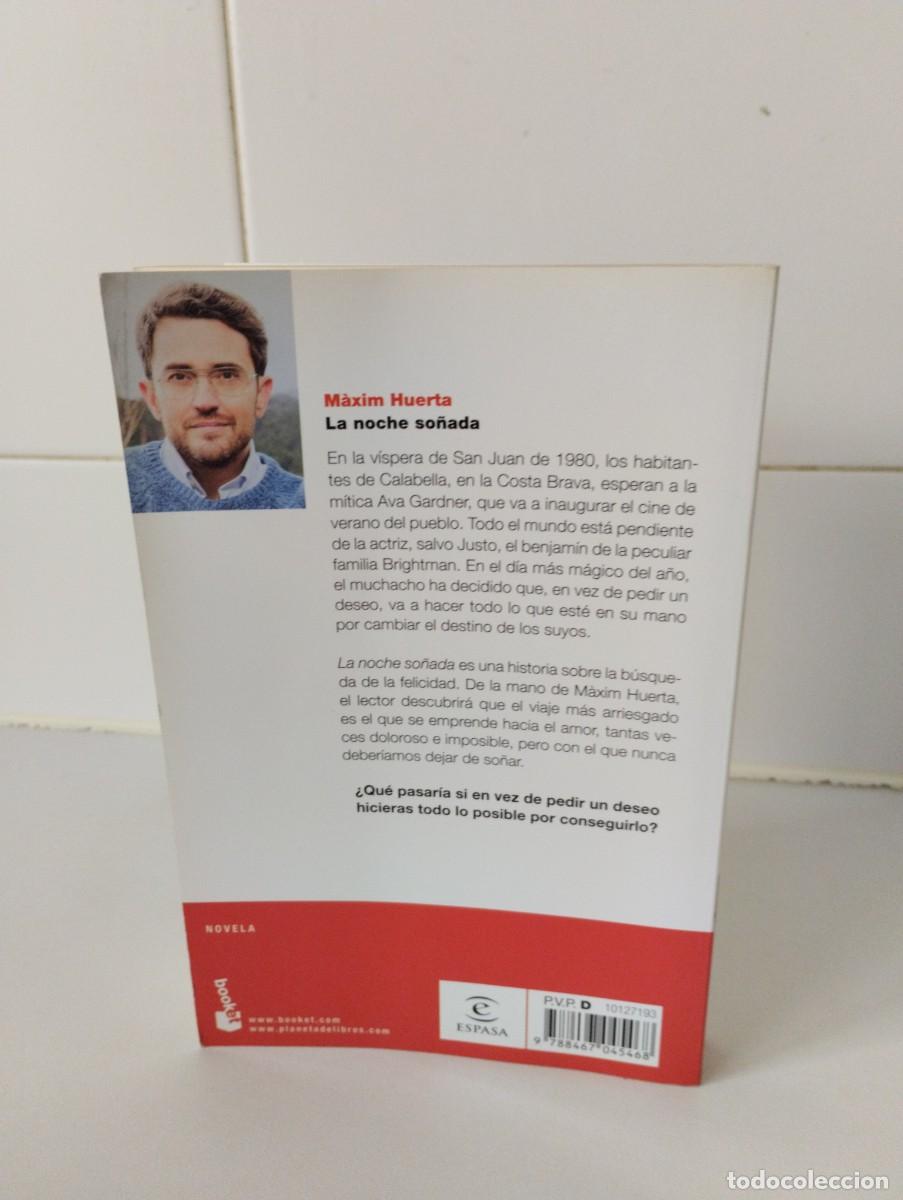 Libros de segunda mano: &rdquo;La Noche So&ntilde;ada&rdquo;.Maxim Huerta. - Foto 2