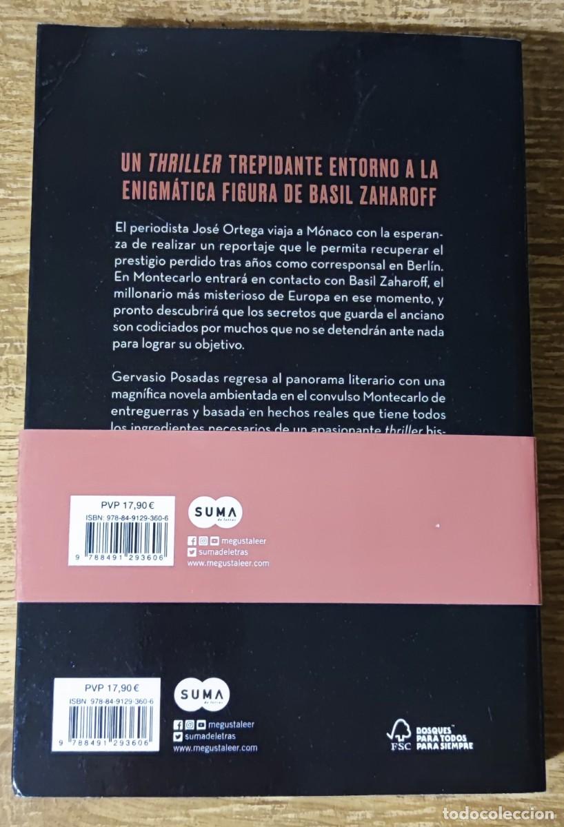 Libros de segunda mano: Libro - El mercader de la muerte (2020) Gervasio Posadas - Foto 3
