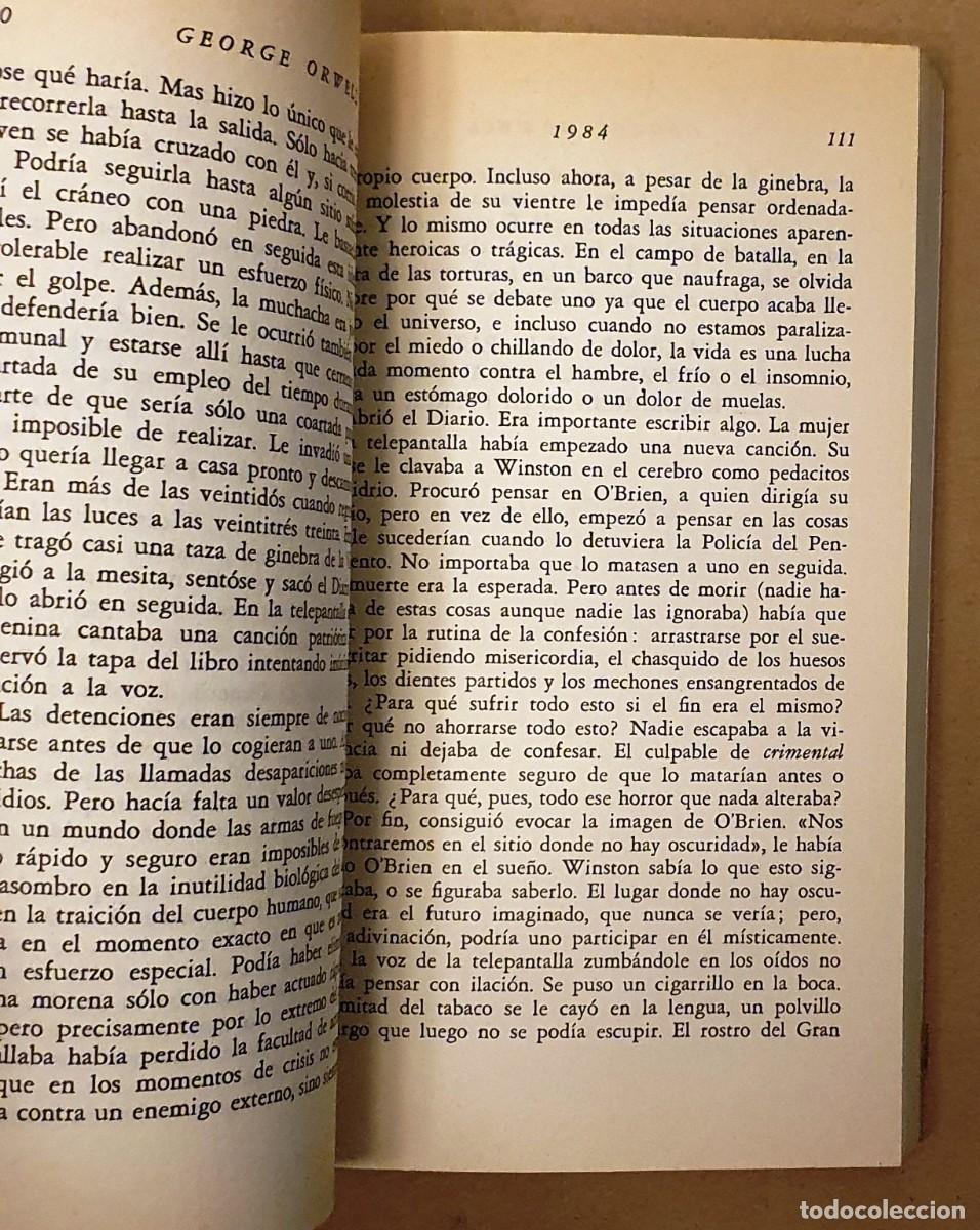 Libros de segunda mano: GEORGE ORWELL. 1984. - Foto 3
