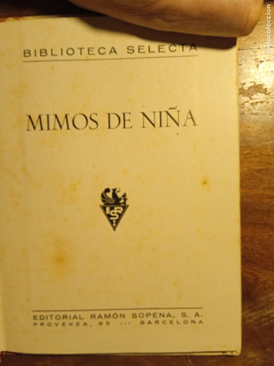 Libros de segunda mano: Mimos de ni&ntilde;a biblioteca selecta 1941 - Foto 2