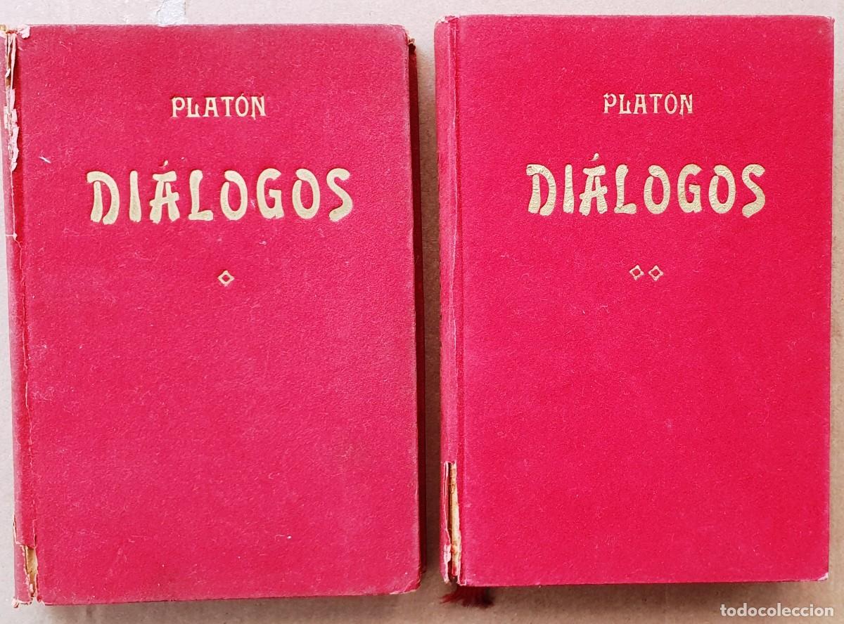 Libros de segunda mano: DIALOGOS. PLATON. BERGUA. DOS TOMOS. - Foto 1