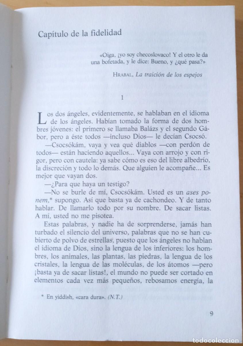 Libros de segunda mano: PETER ESTERHAZY EL LIBRO DE HRABAL - Foto 6