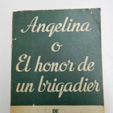 Libros de segunda mano: ANGELINA O EL HONOR DE UN BRIGADIER - ENRIQUE JARDIEL PONCELA - COLECCIÓN ALFIL TEATRO #610, 1969