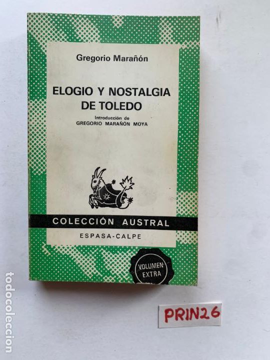 Libros de segunda mano: Elogio y nostalgia de Toledo - Foto 1