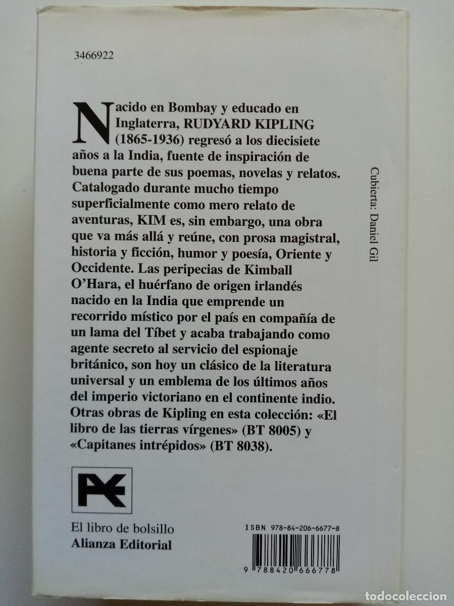 Libros de segunda mano: KIPLING: KIM. ALIANZA EDITORIAL - Foto 2