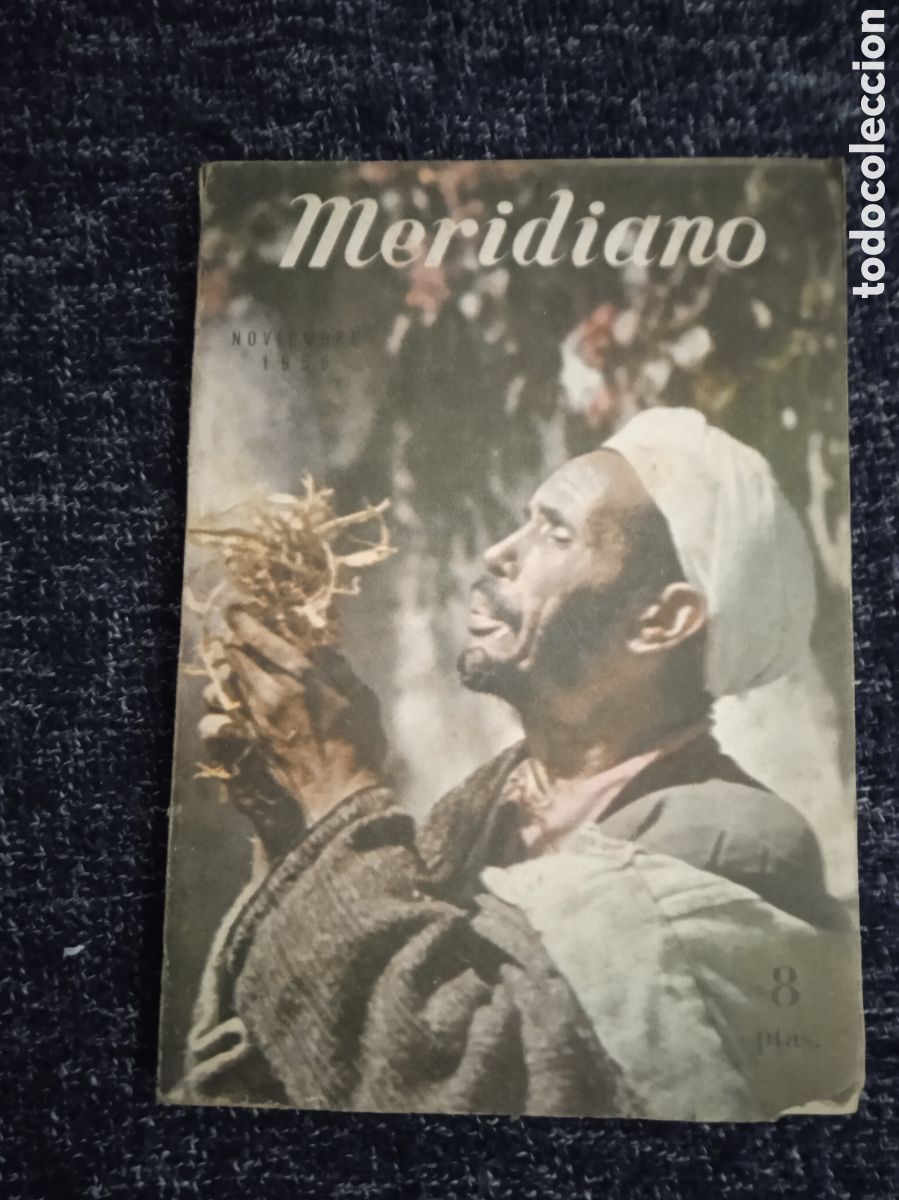 Second hand books: LIBRO-REVISTA MERIDIANO NOVIEMBRE 1955