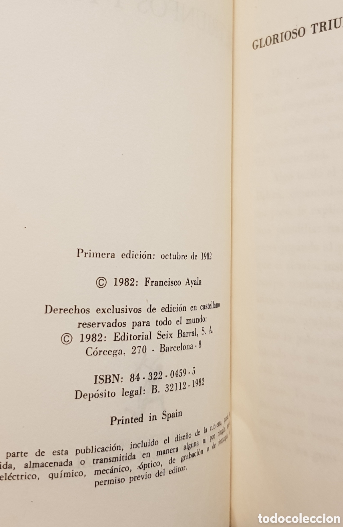 Libros de segunda mano: De triunfos y penas. Francisco Ayala - Foto 7