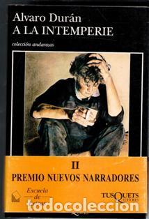 Libros de segunda mano: A la intemperie, Alvaro Dur&aacute;n - Foto 1