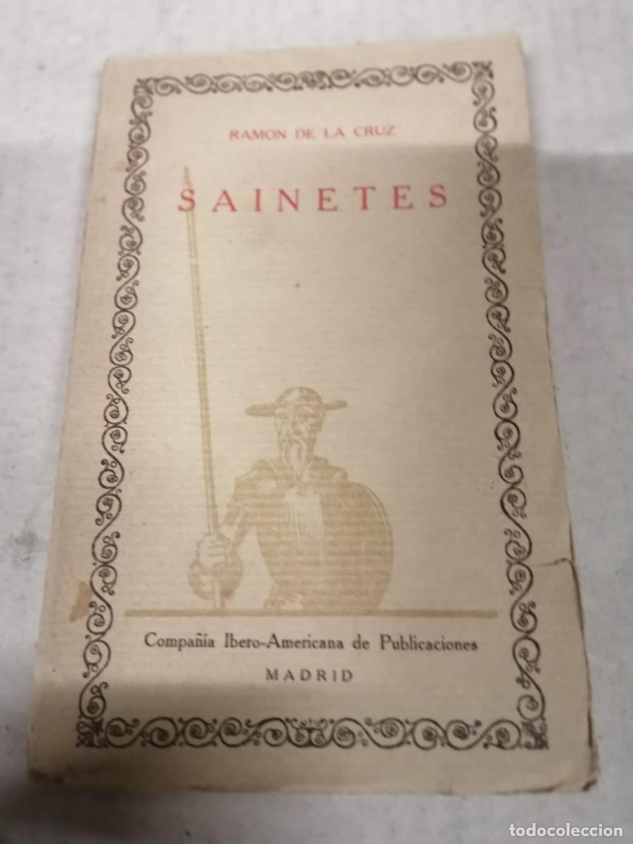 Libros de segunda mano: SAINETES (RAMON DE LA CRUZ) - Foto 1