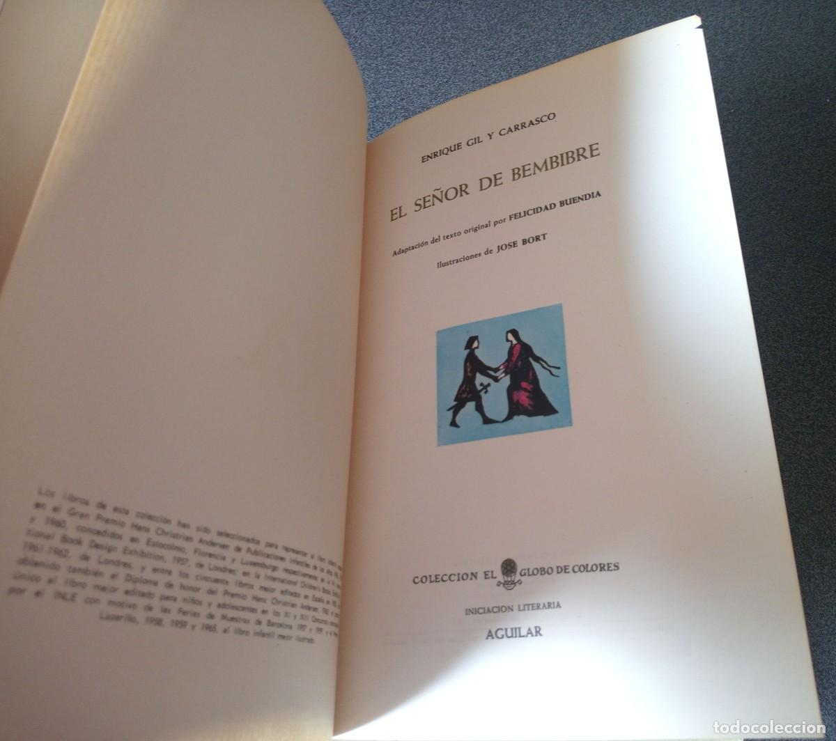 Libros de segunda mano: El Se&ntilde;or De Bembibre Gil Y Carrasco - Foto 3