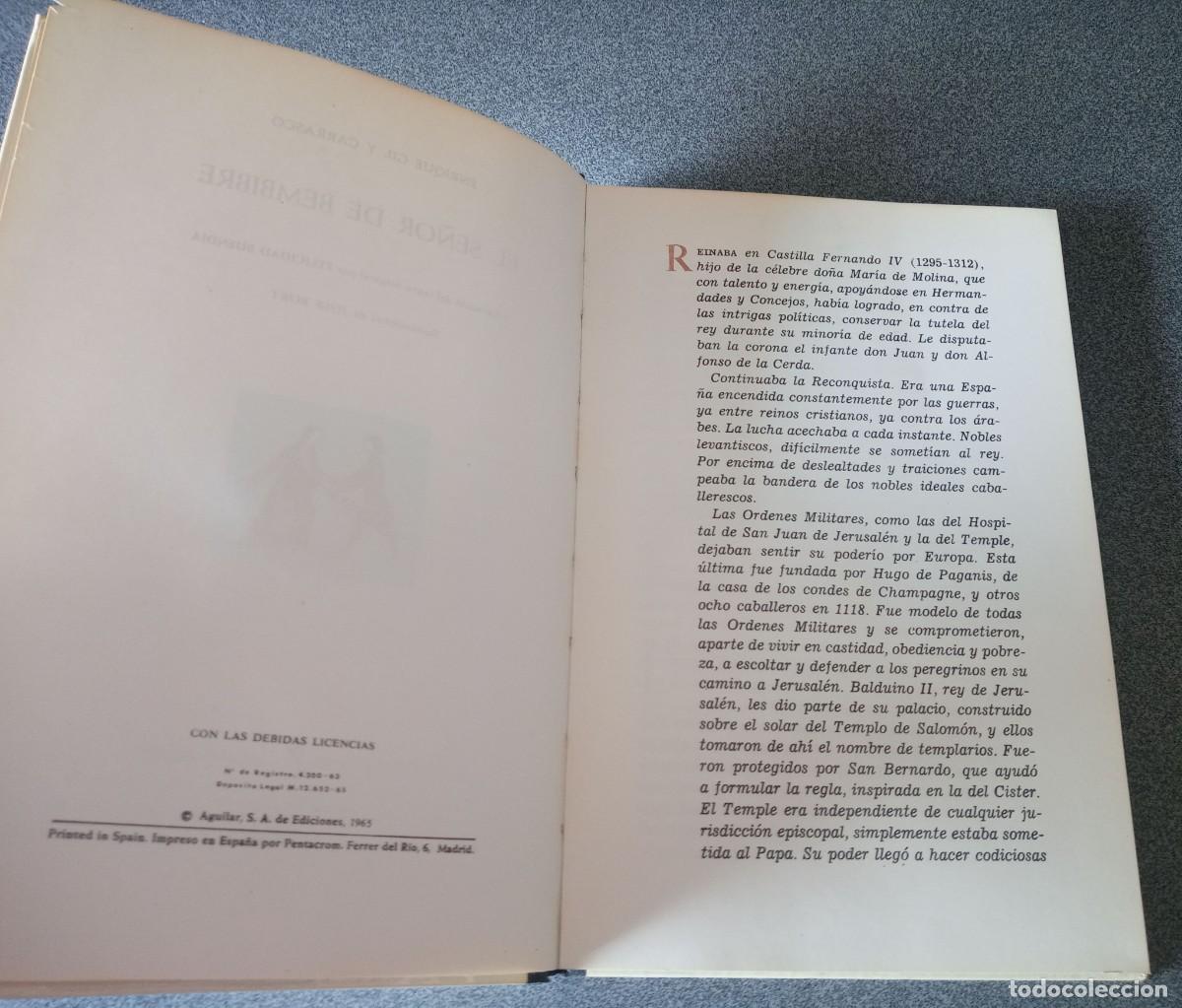 Libros de segunda mano: El Se&ntilde;or De Bembibre Gil Y Carrasco - Foto 4