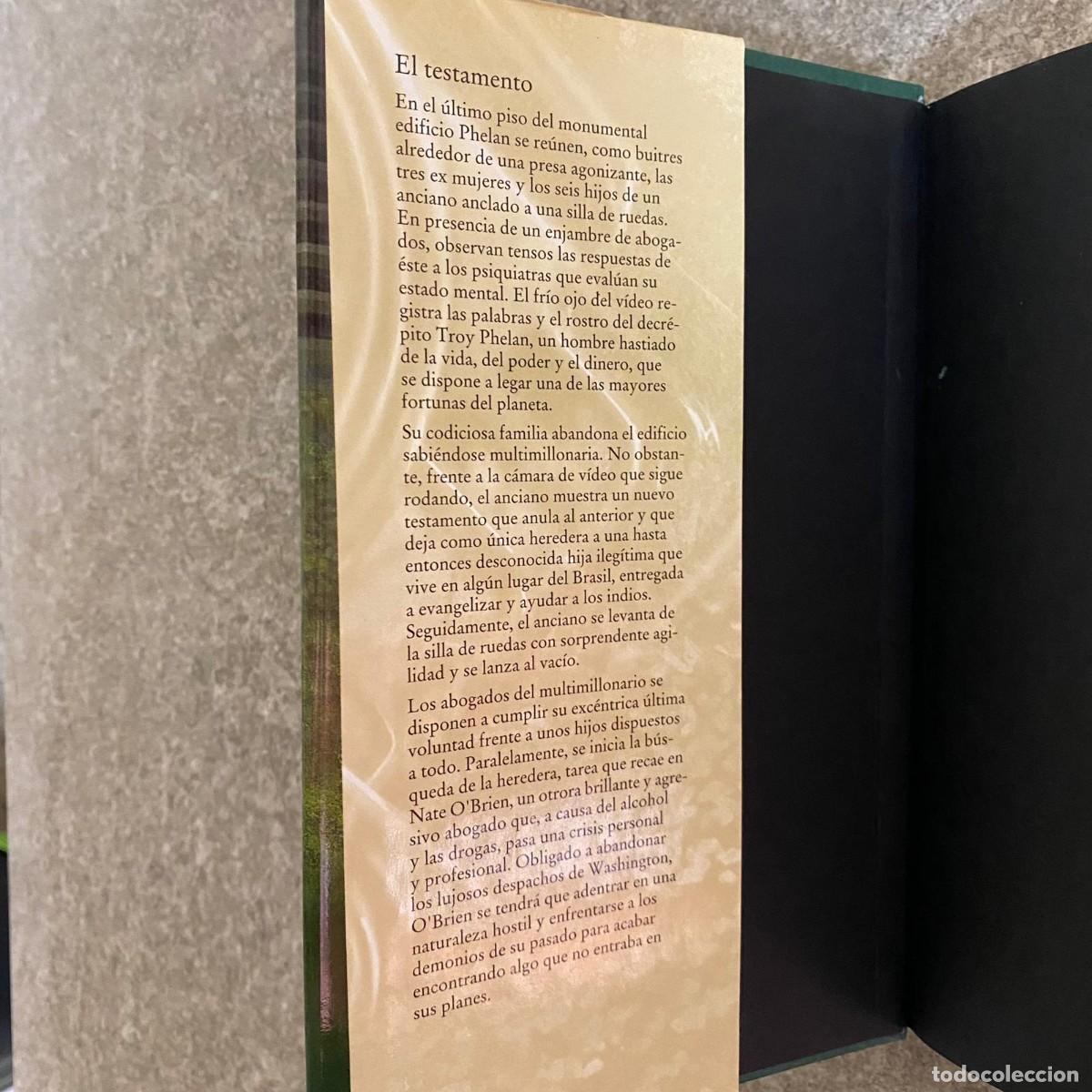 Libros de segunda mano: EL TESTAMENTO - JOHN GRISHAM - Foto 4