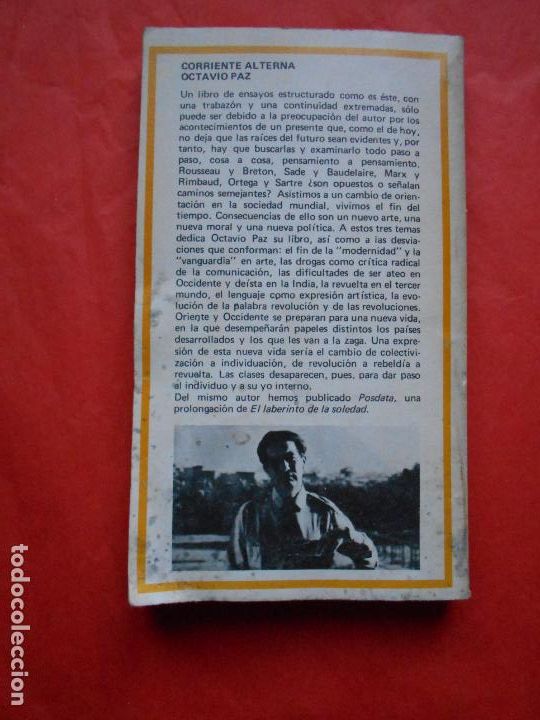 Libros de segunda mano: CORRIENTE ALTERNA OCTAVIO PAZ - Foto 2