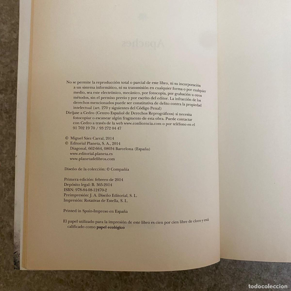 Libros de segunda mano: Apaches. - Foto 4