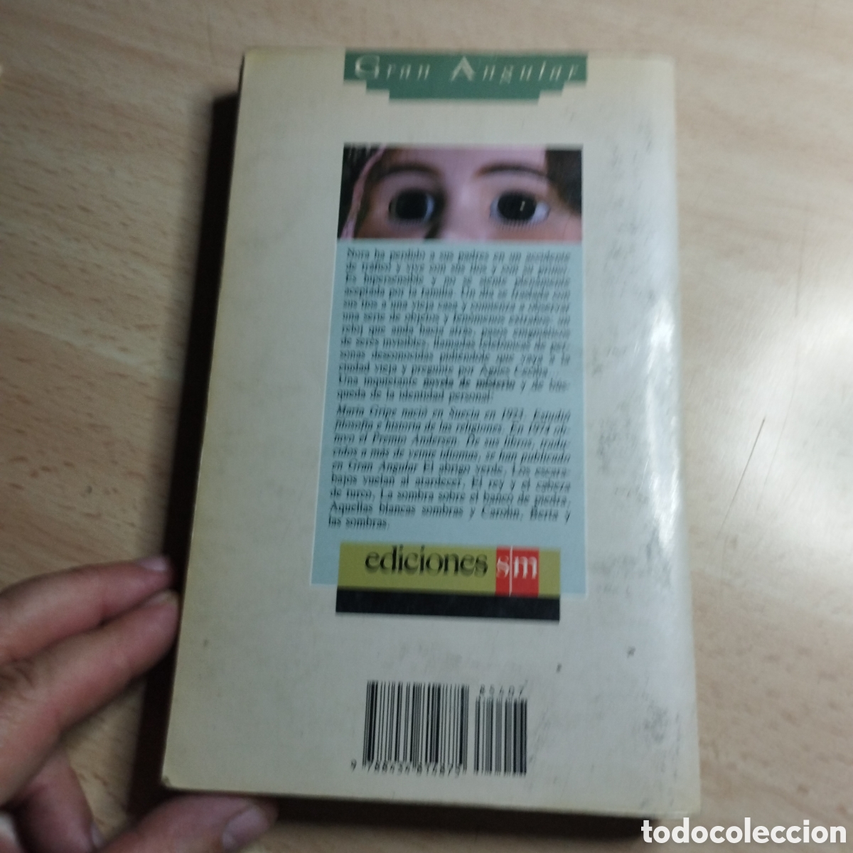 Libros de segunda mano: Agned Cecilia. Mar&iacute;a Gripe. Gran angular. 1994. - Foto 2