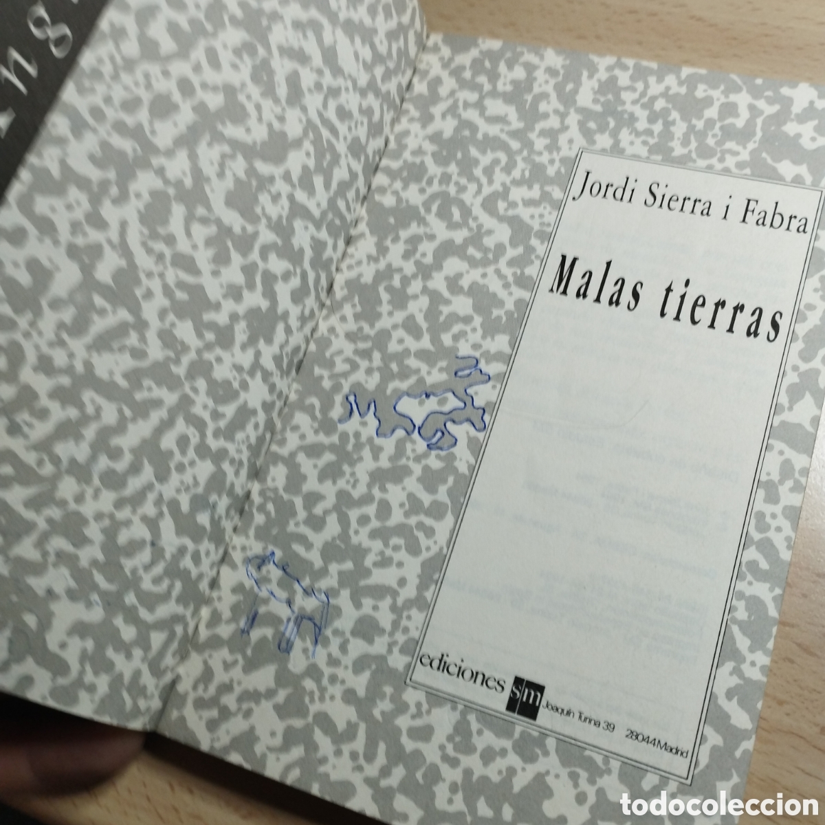 Libros de segunda mano: Malas tierras . Jordi Sierra I Fabra. Gran Angular..1994. - Foto 5