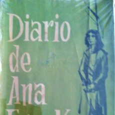 Libros de segunda mano: DIARIO DE ANA FRANK. EDITORIAL CÓNDOR URUGUAY (1951)