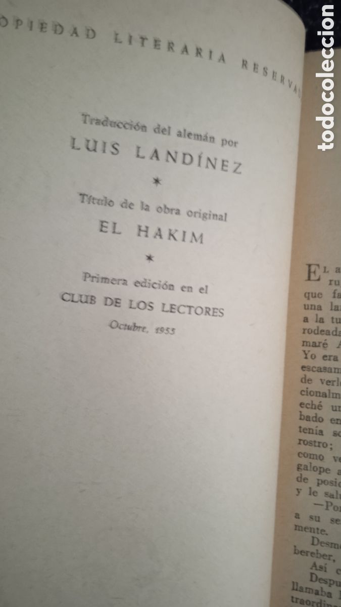 Libros de segunda mano: EL HAKIM. / JOHN KNITTEL - Foto 2