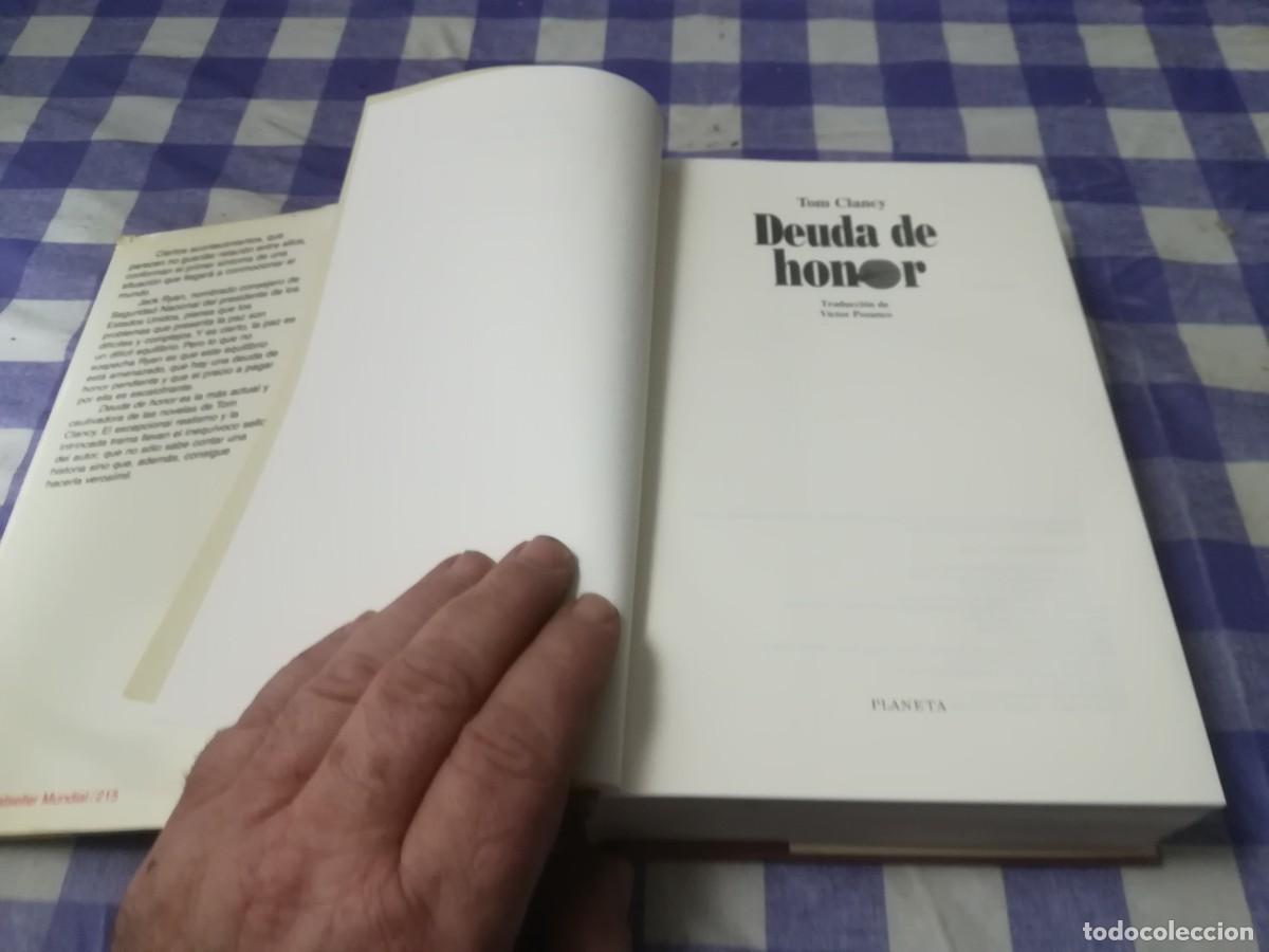 Libros de segunda mano: DEUDA DE HONOR / TOM CLANEY / AO-52 / PLANETA - Foto 5