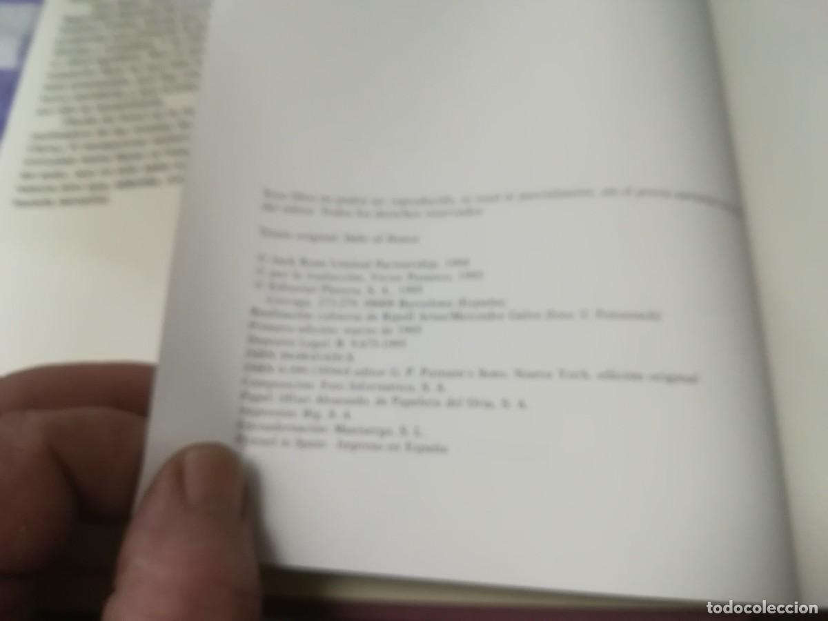 Libros de segunda mano: DEUDA DE HONOR / TOM CLANEY / AO-52 / PLANETA - Foto 6