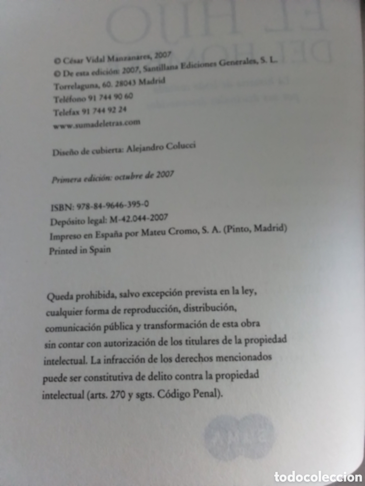 Libros de segunda mano: Libro C&eacute;sar Vidal - Foto 5