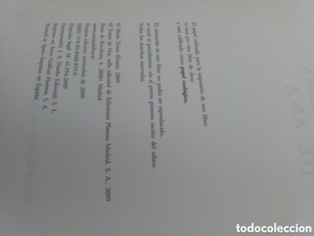 Libros de segunda mano: Libro Maria Teresa &Aacute;lvarez - Foto 5