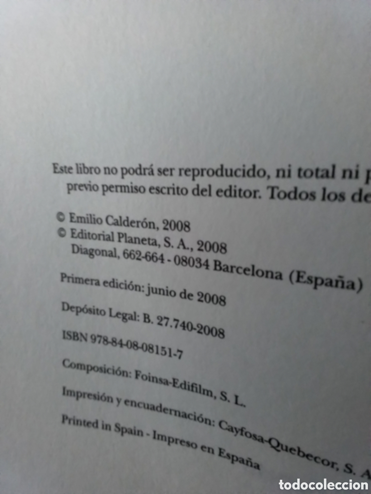 Libros de segunda mano: Libro Emilio Calder&oacute;n - Foto 5