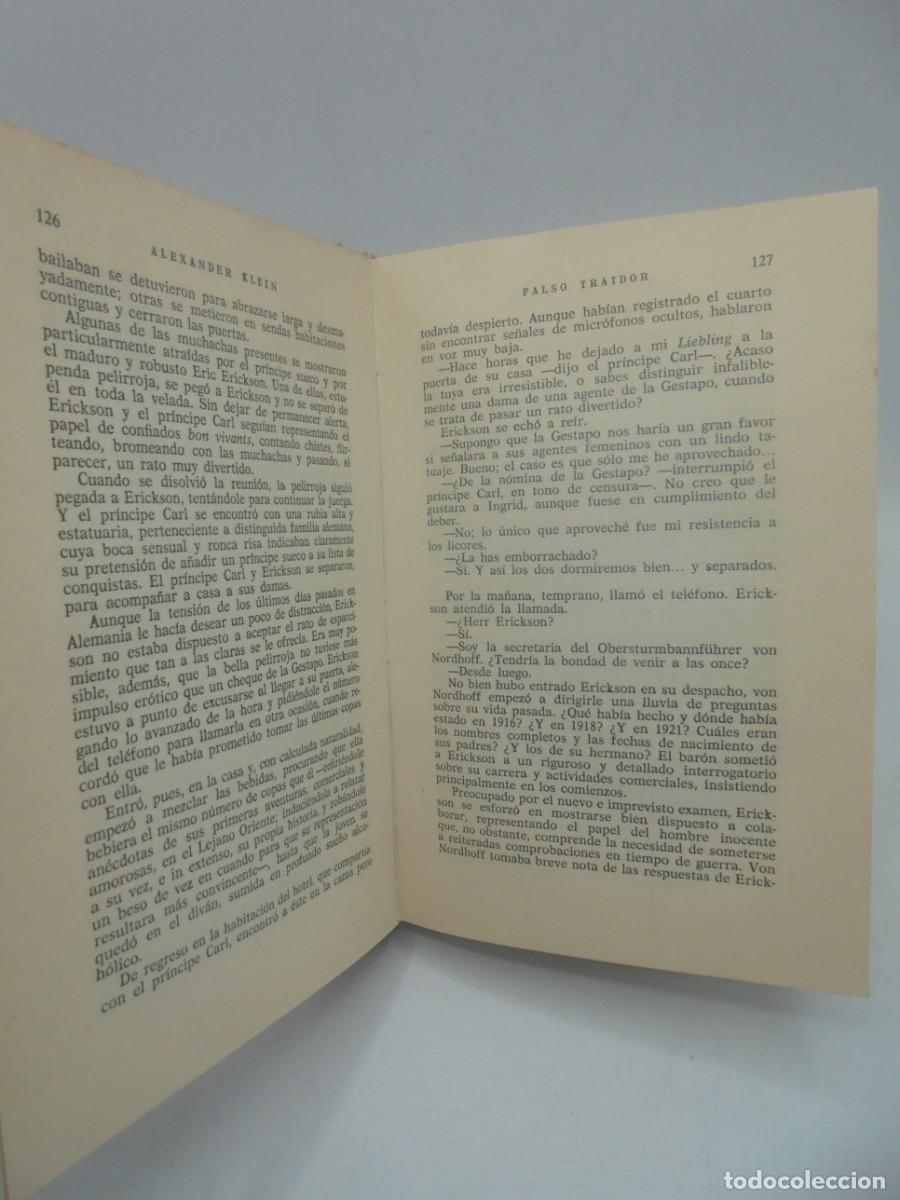 Libros de segunda mano: FALSO TRAIDOR. ALEXANDER KLEIN. 1962. PAGS : 347. - Foto 2