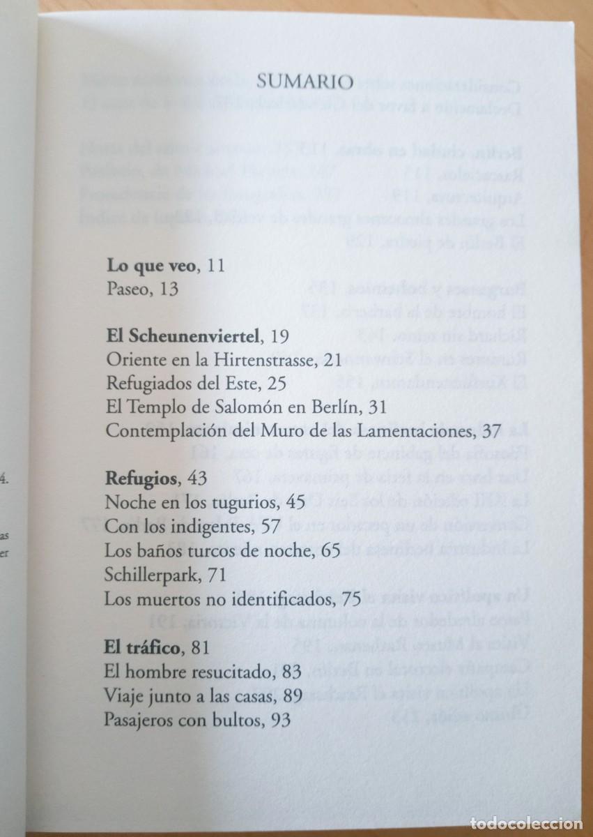 Libros de segunda mano: JOSEPH ROTH CRONICAS BERLINESAS - Foto 6