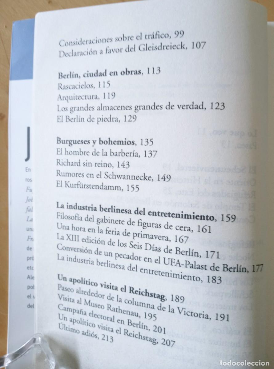 Libros de segunda mano: JOSEPH ROTH CRONICAS BERLINESAS - Foto 7