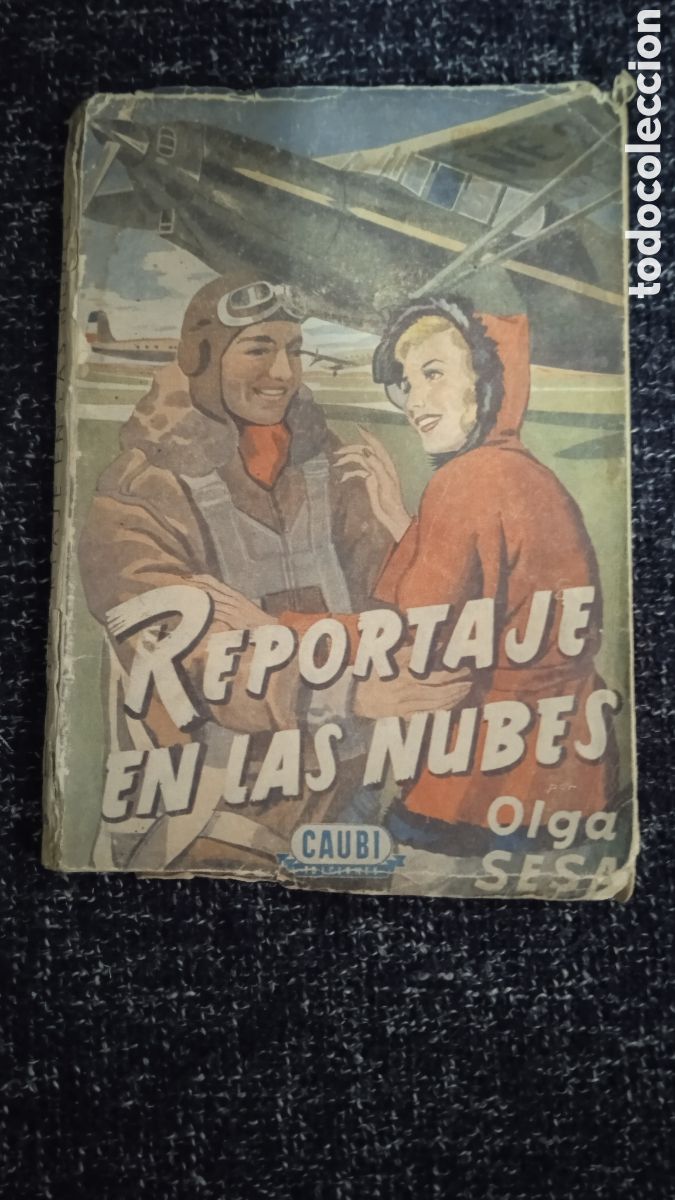 Libros de segunda mano: REPORTAJE EN LAS NUBES / OLGA SESA. - Foto 1