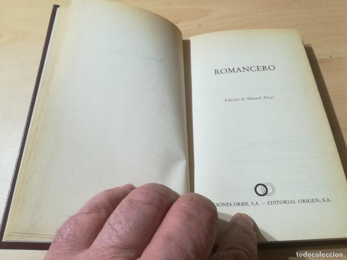 Libros de segunda mano: ROMANCERO / MANUEL ALVAR / AL-43 / ORBIS - Foto 3