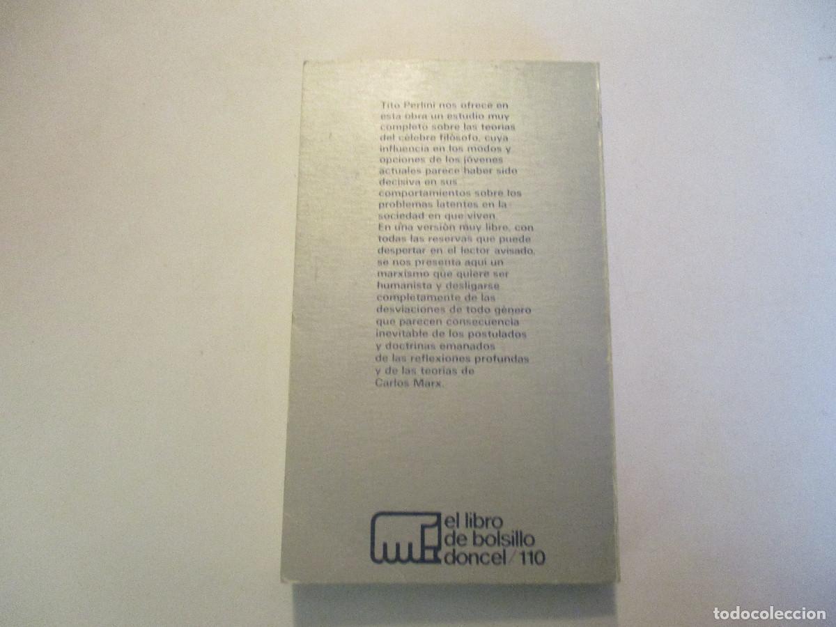 Libros de segunda mano: TITO PERLINI MARCUSE W24401 - Foto 2